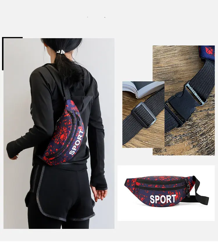 Men's And Women's Diagonal Belt Bag Outdoor