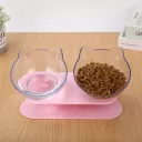Pink Double Bowl