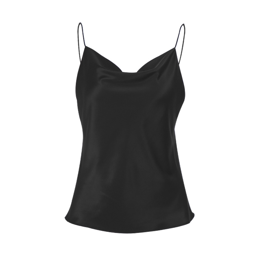 European And American Sling Top Halter Imitation Silk Loose bottoming Fashion Inner Vest