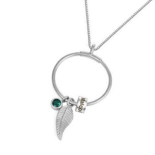 Personalised Storm Necklace with Customized Beads