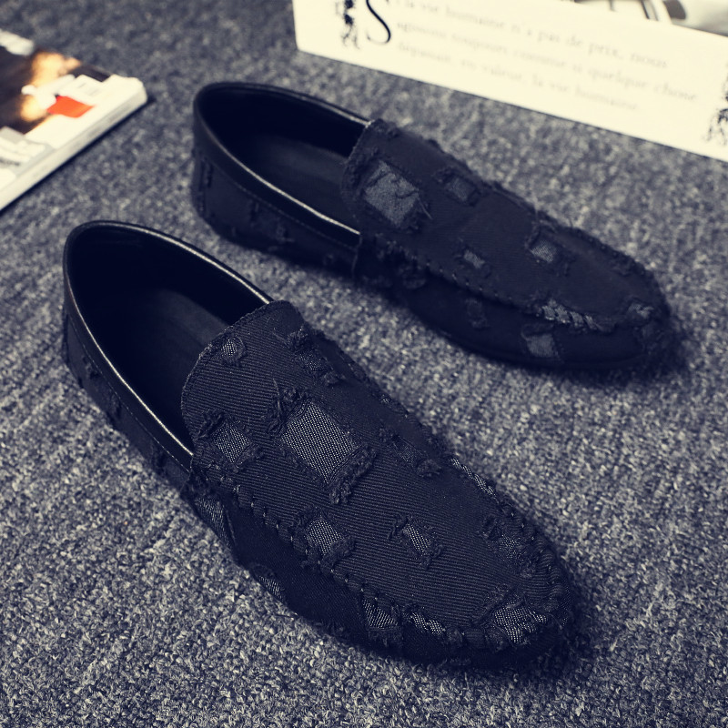 Title 5, spring new trendy shoes social lazy men