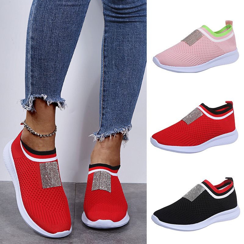 Title 6, Low-Top Fashion Knit Sneakers