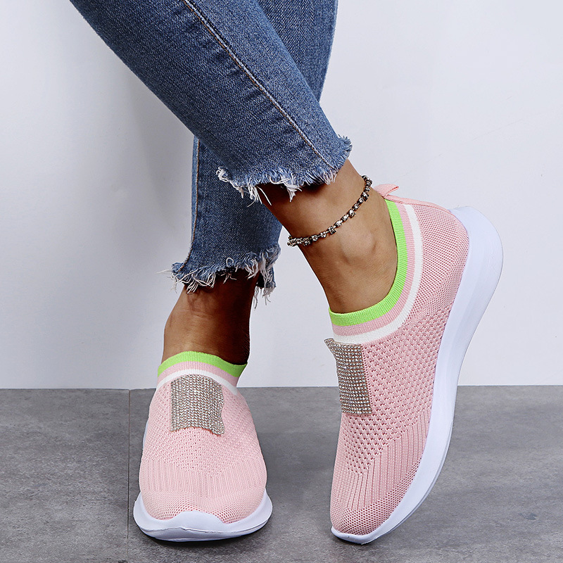 Title 10, Low-Top Fashion Knit Sneakers