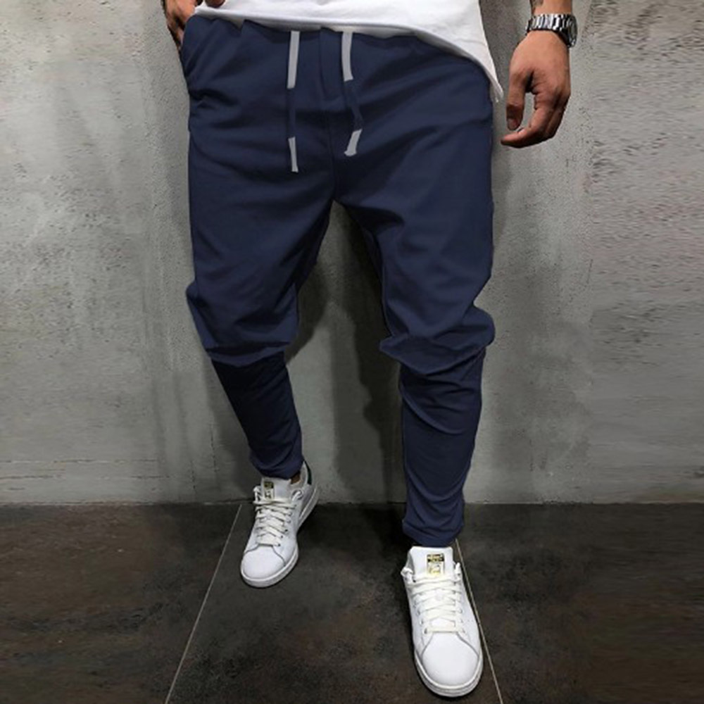 Men's Woven Fabric Casual Jogging Trousers