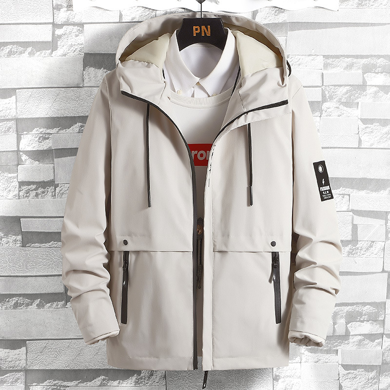 Casual Loose Sports Spring And Autumn Tooling Handsome Jacket