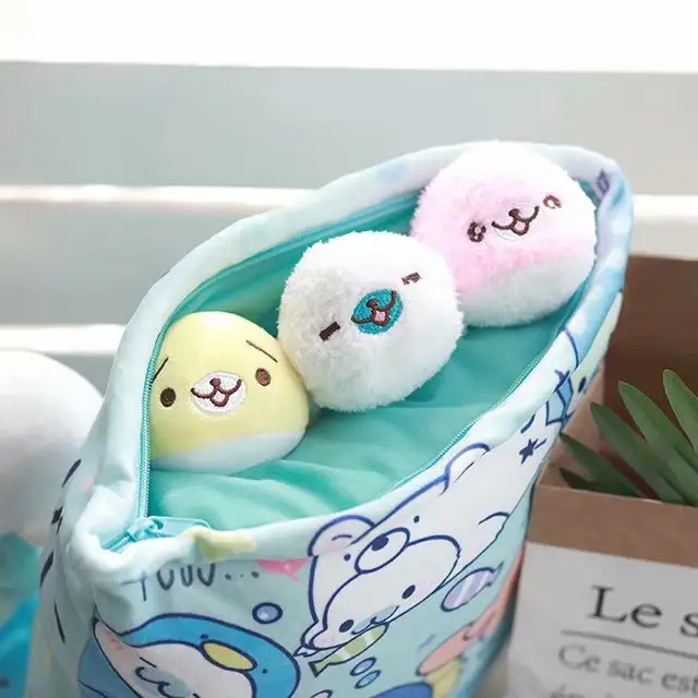 Cartoon creative big bag of small sea lion dumpling pillow cushion