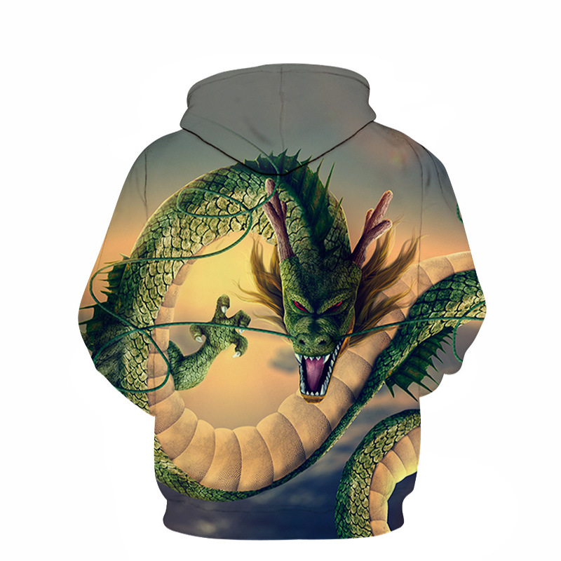 Title 4, Spring And Autumn Green Dragon Sweater 3D Digit...