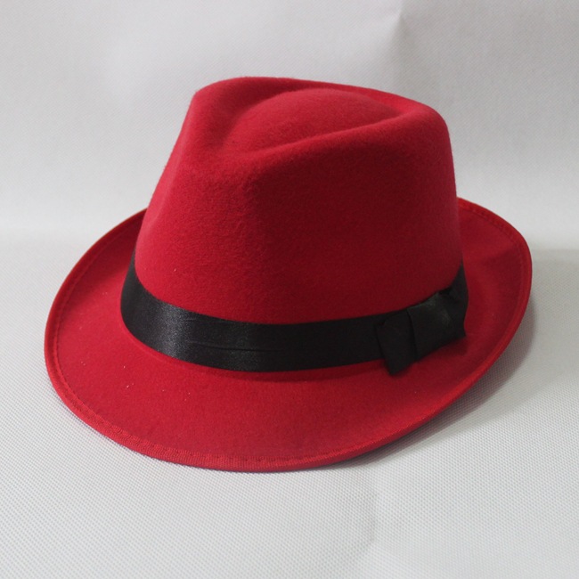 Autumn And Winter Wool Jazz Hat Korean Style Hip-Hop Men