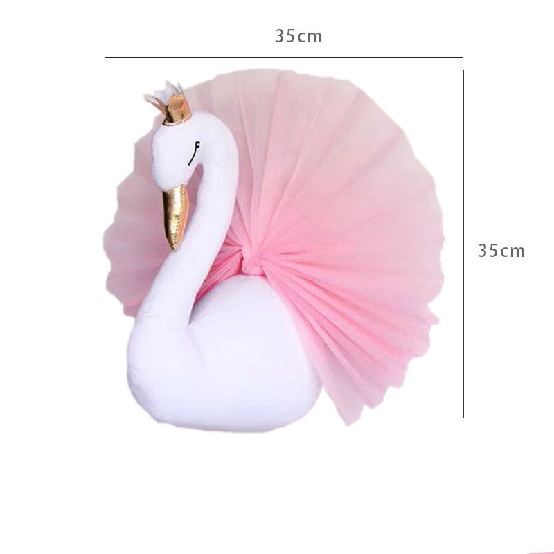 Pink swan