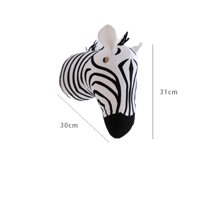 Black and white zebra