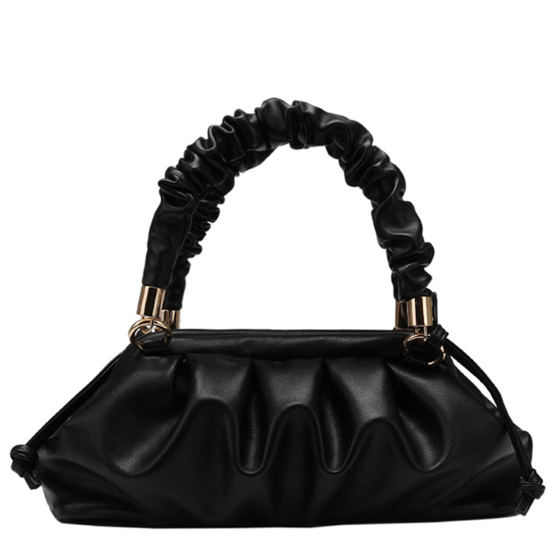 New Style Messenger Bag, Western Style, Casual Fashion, One Shoulder Messenger Small Square Bag Black - Shop at LoveMi