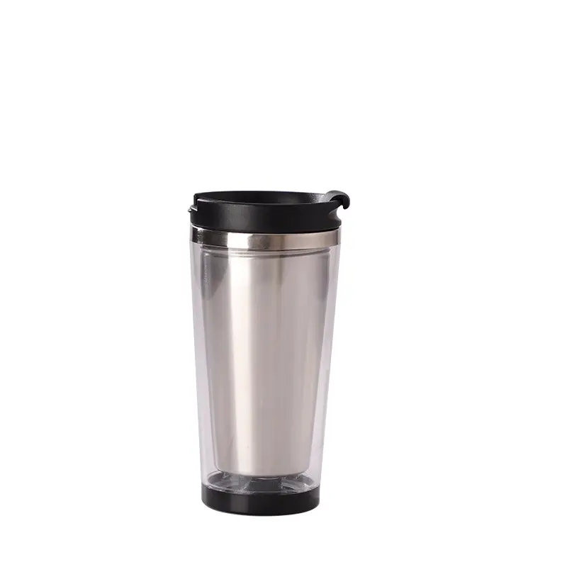 Stainless Steel Double-Layer Ready-To-Hand Cup