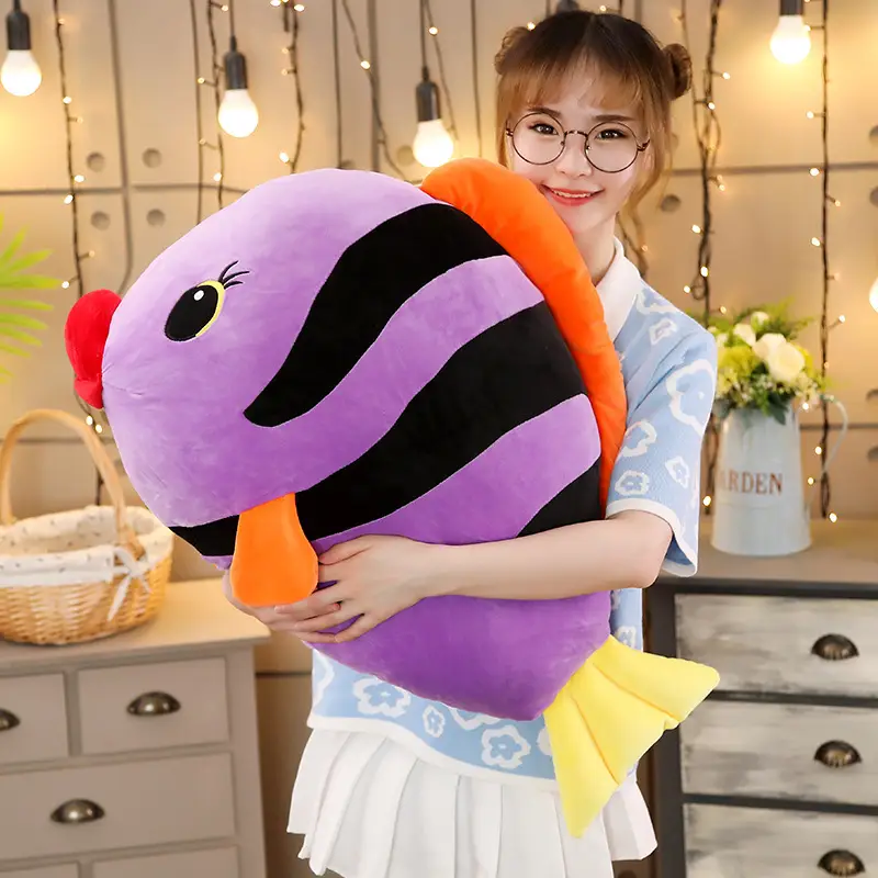 Creative Soft Tropical Fish Pillow Plush Toy