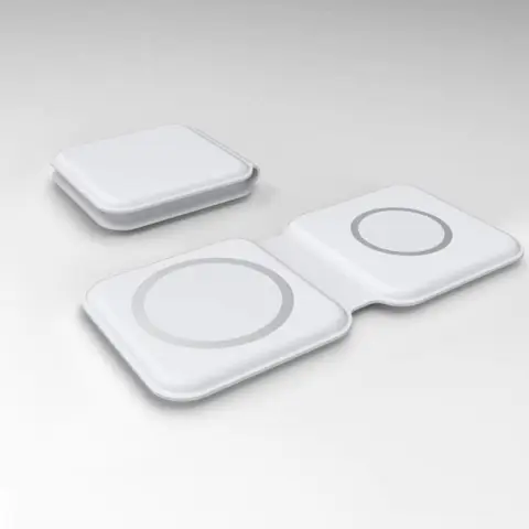 2 in 1 Magnetic Wireless Charger 15W Charging Dock