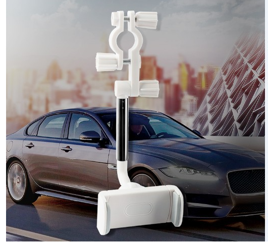 Car Mobile Phone Holder Car Rearview Mirror Snap-on Navigator Holder