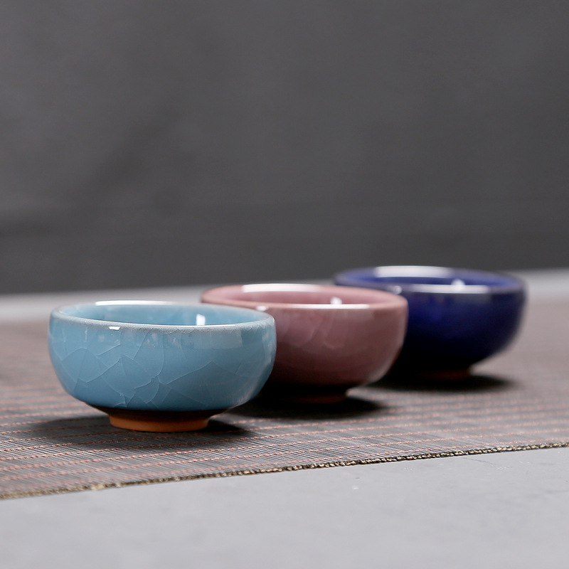 Dehua Ceramic Ice Crack Kung Fu Tea Set
