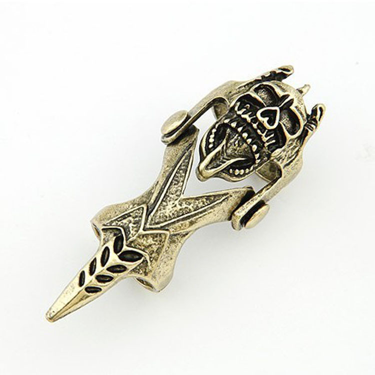 Non-mainstream Metal Retro Skull Joint Ring