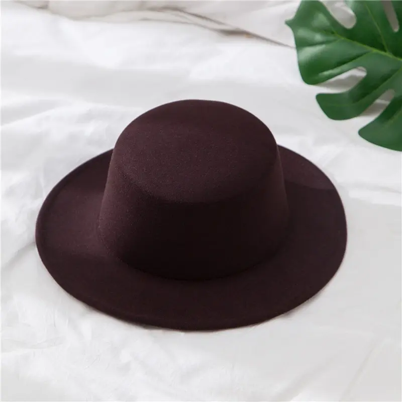 Vintage Gentleman British Style Woolen Hats for Men