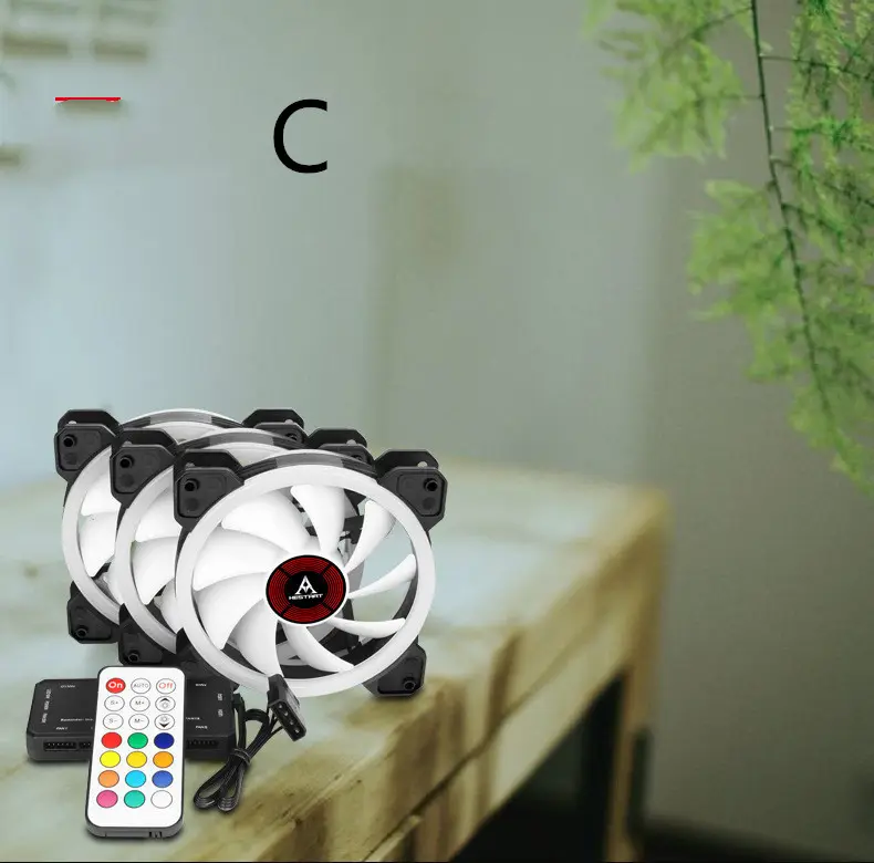 Camouflage Light Rgb Color Changing Chassis Fan