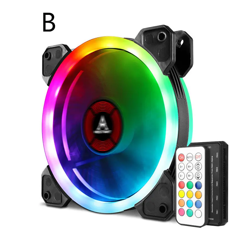 Camouflage Light Rgb Color Changing Chassis Fan
