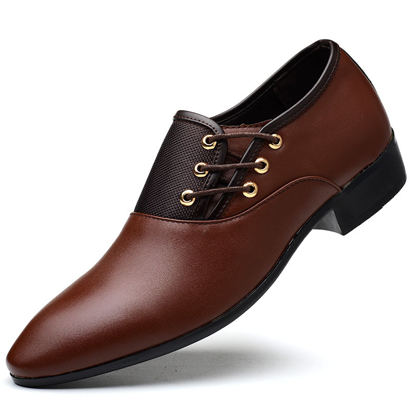 Business Suit Leather Shoes All Match Men's Shoes