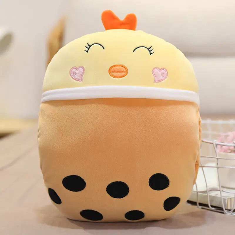Milk Tea Warm Hand Pillow With Lovely Hand Pillow
