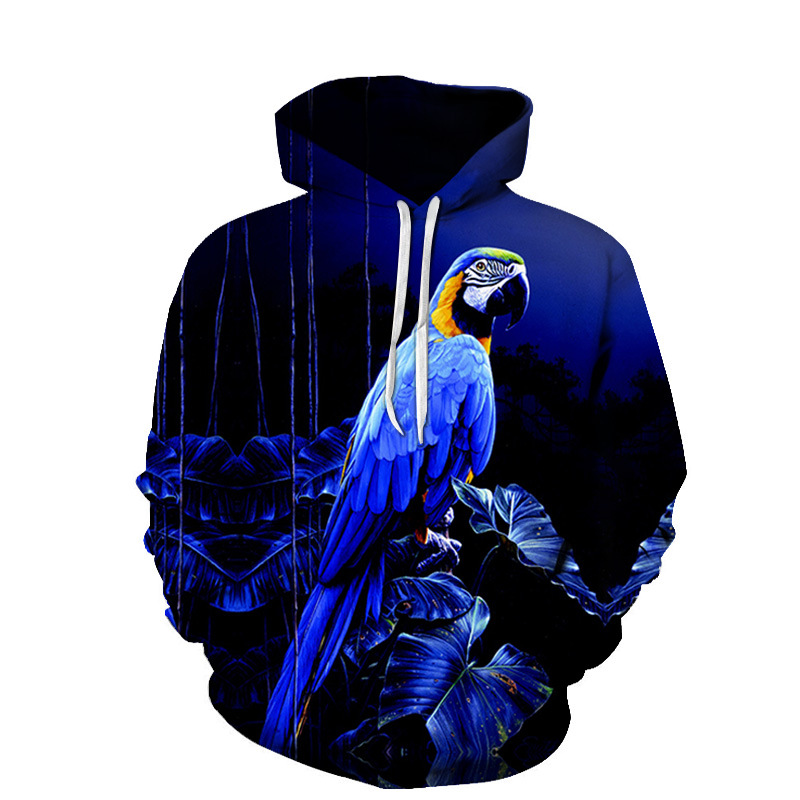 3D Digital Printing Couple Casual Men's Top Hoodie Sweater