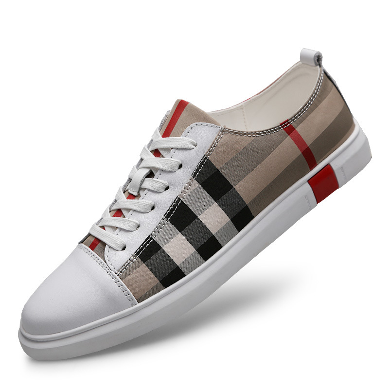 Title 6, Britse leren heren low-top schoenen, stijlvol e...