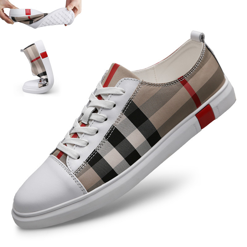 Title 2, Britse leren heren low-top schoenen, stijlvol e...