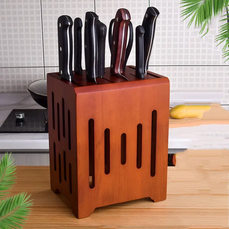 Household Kitchen Knife Holder Wall-mounted Ventilated