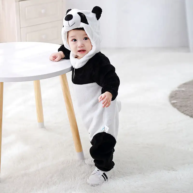 Autumn and Winter Warm Baby One-Piece Romper Romper