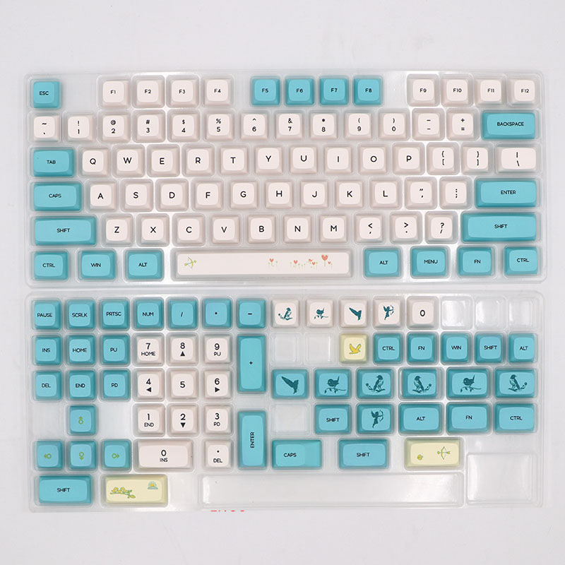 Chunyang Sublimation 130-Key PBT Mechanical Keyboard Keycap