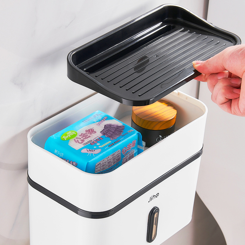 Creative Waterproof Toilet Paper Pumping Paper RRoll Paper Hand Box