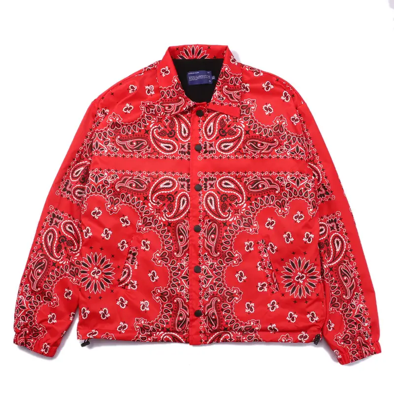 Men's Fashion Vintage Cashew Flower Jacket