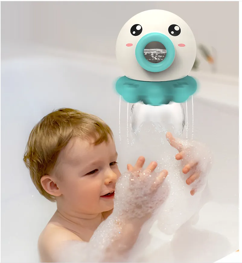 Octopus Fountain Bath Toy Water Jet Rotating Shower Bathroom Toy Summer Water Toys Sprinkler Beach Toys Kids Water Toys – image 6