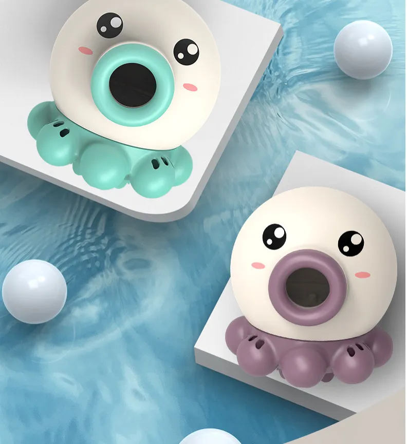 Octopus Fountain Bath Toy Water Jet Rotating Shower Bathroom Toy Summer Water Toys Sprinkler Beach Toys Kids Water Toys – image 7