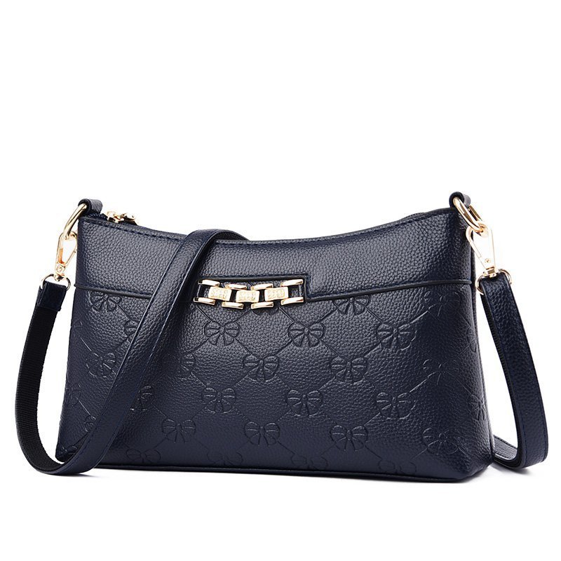 Cross-Border Fashion Handbags New Middle-Aged Mother Messenger Small Square Bag Handbag Single Shoulder Bag Lady Handbag