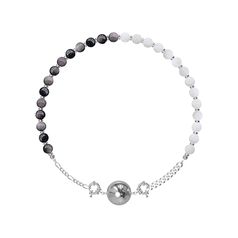 Fashionable And Simple Retro Metal Necklace