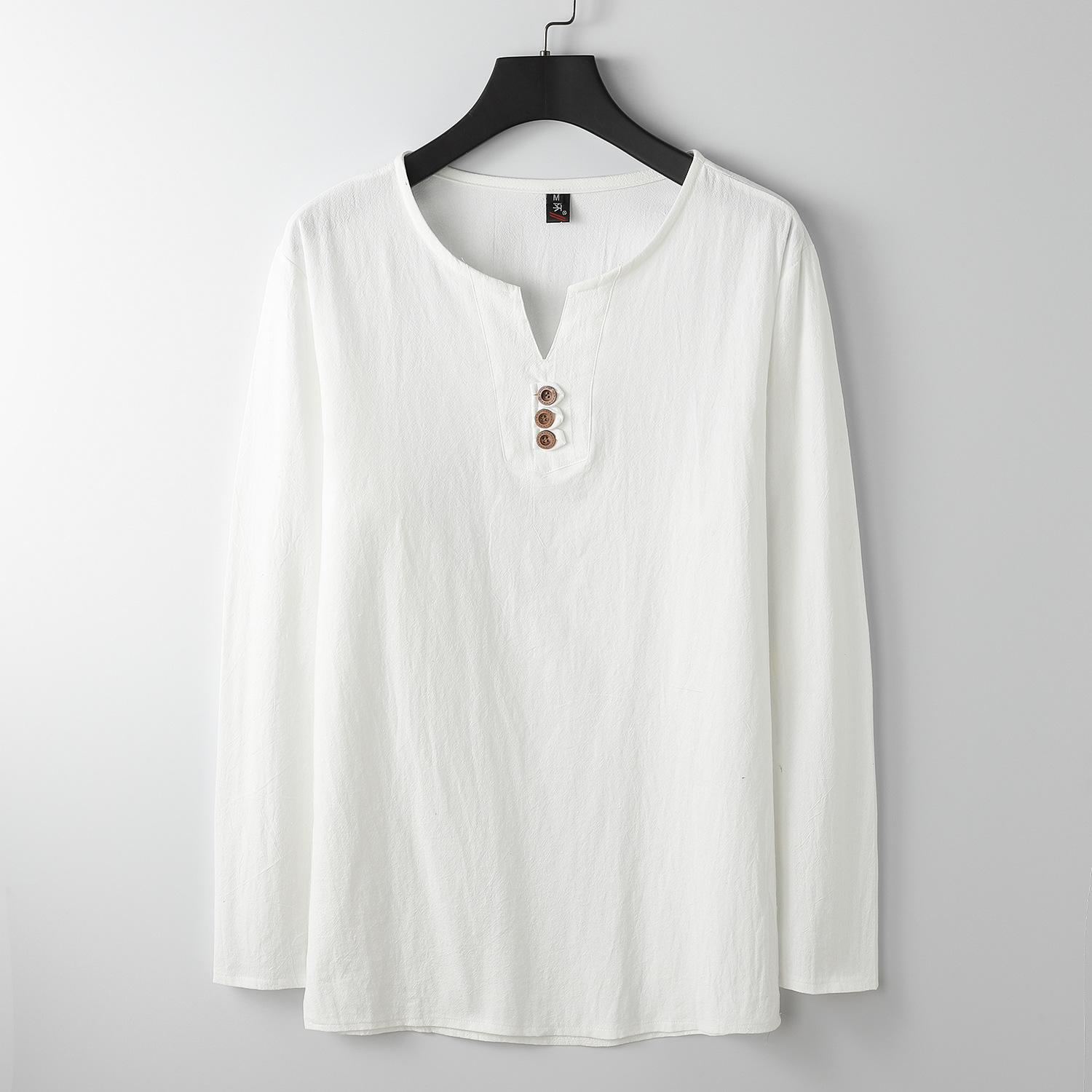 Men's Cotton And Linen Art Men's T-shirt