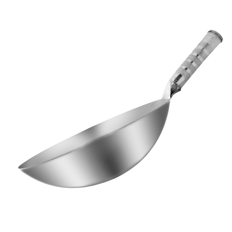 Food Grade Thickened Non-Sticky Uncoated Round Bottom Commercial Household Pot