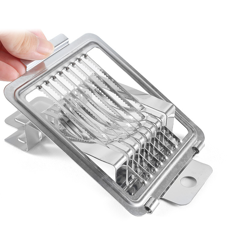 Title 4, Stainless Steel Blades Boiled Eggs Slicer Cutte...