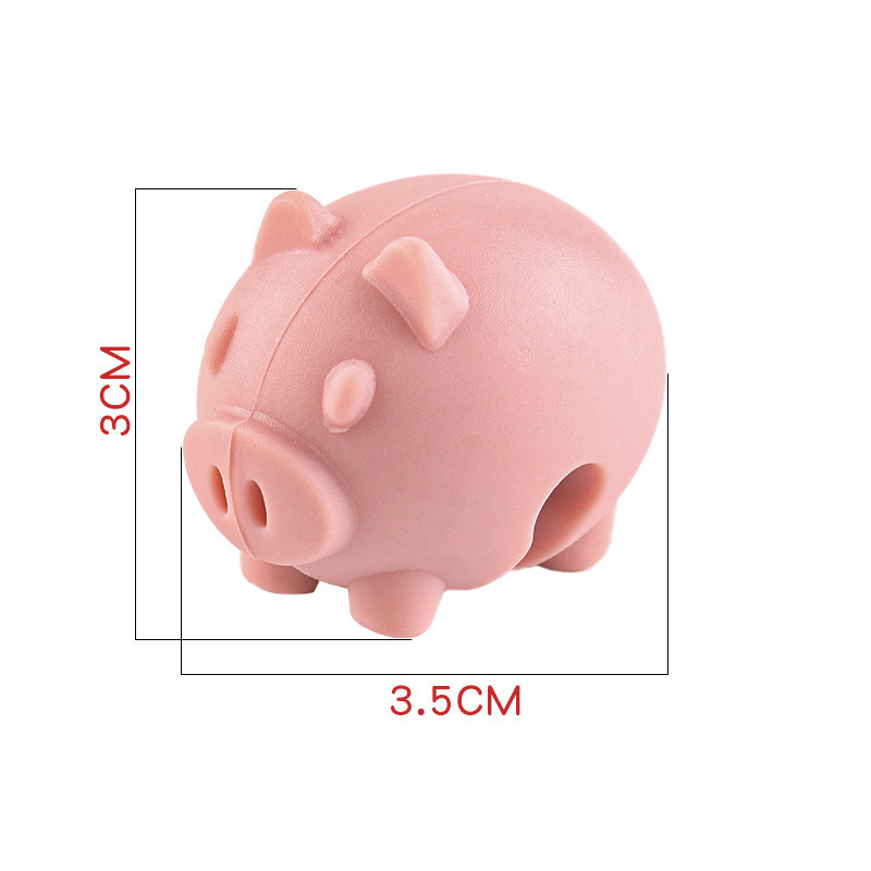 Cartoon Silicone Anti - Overflow Pot With Animal - Shaped Cover Frame
