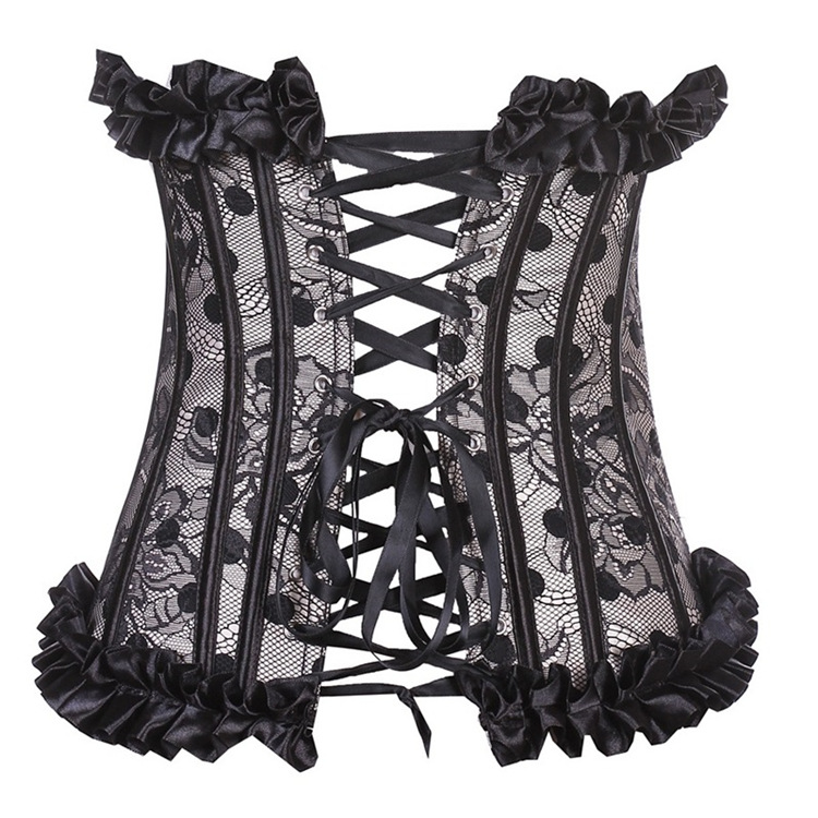 Title 1, Polka Dot Lace Waist Court Corset