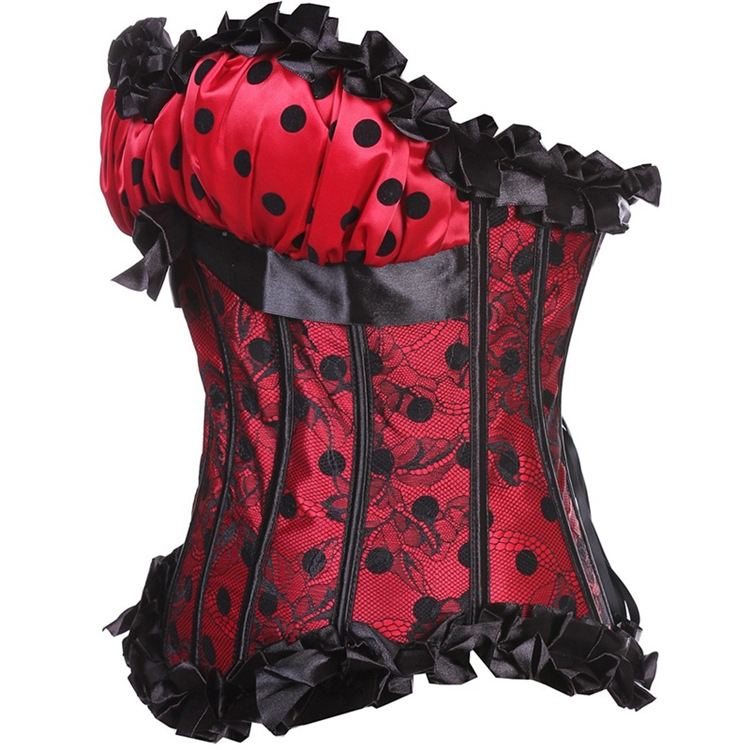 Title 3, Polka Dot Lace Waist Court Corset