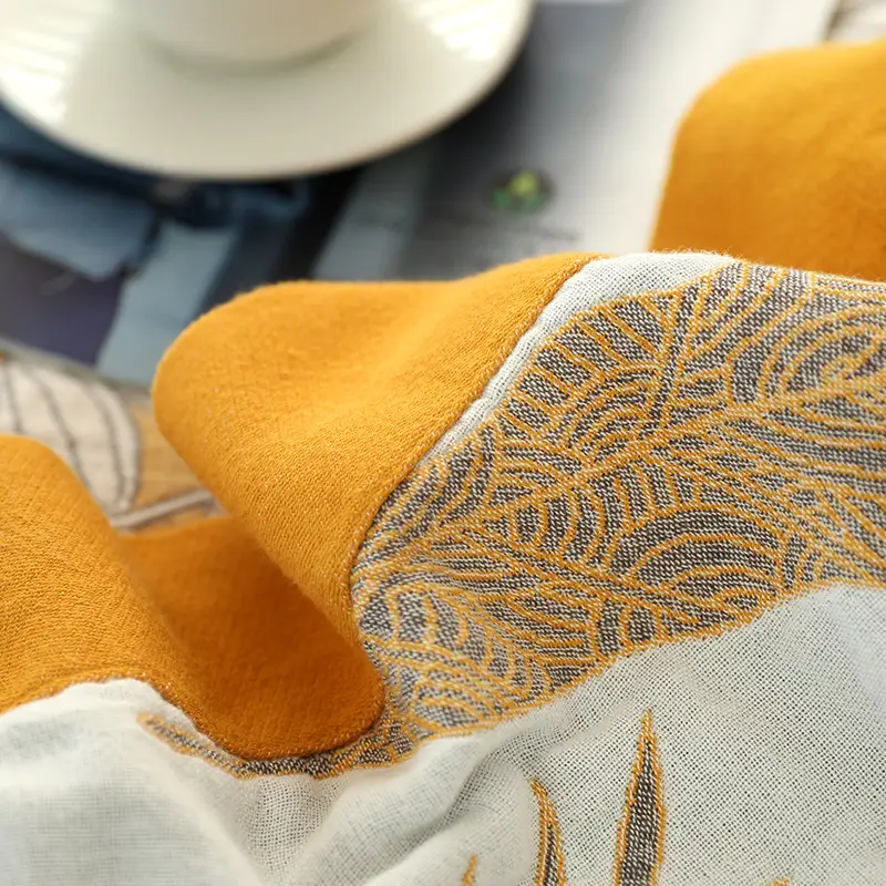 Fashionable And Comfortable Household Five-Layer Gauze Cotton Blanket