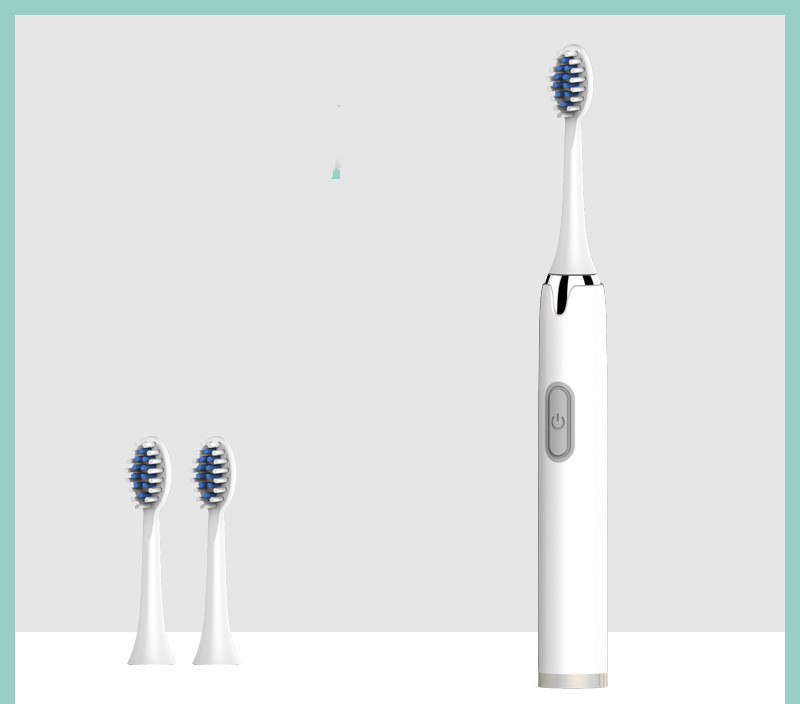 Toothbrush Factory Direct Supply Household Adult Wholesale Non-Rechargeable Waterproof Small Gift Vibrating Soft Electric Toothbrush