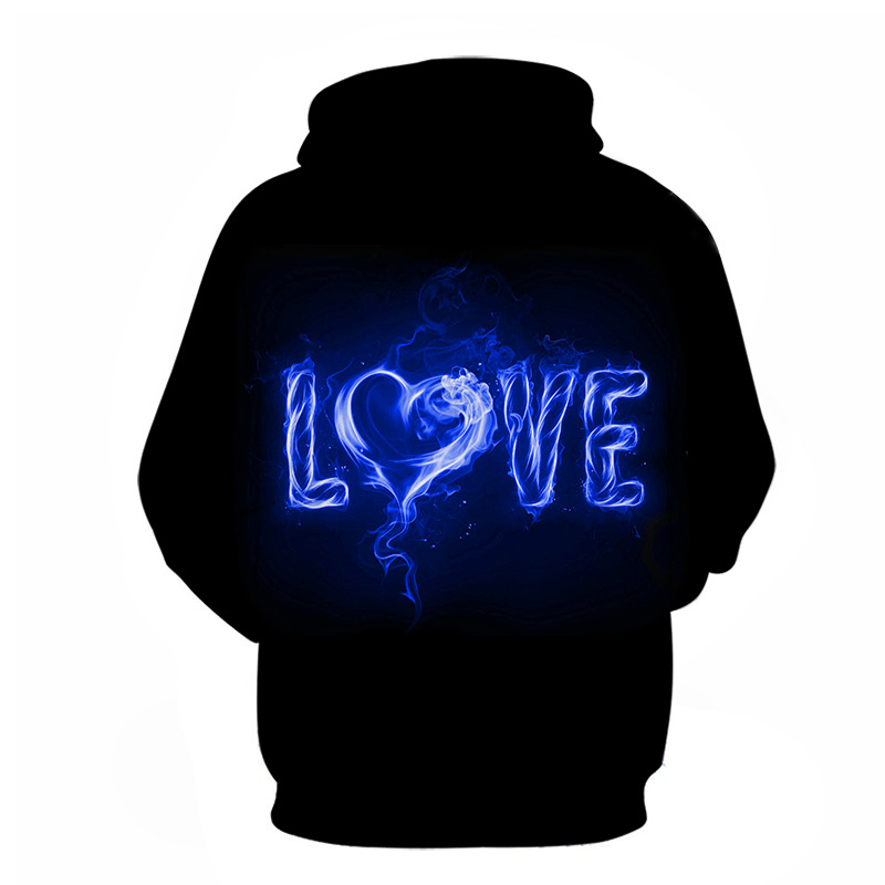 Title 12, Love Love Series Herren- und Damen-Loose-Hoodie...