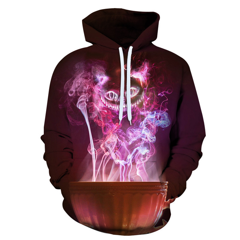 3D Ddigital Printing Men's And Women's Fashion Trend Hoodie Sweater