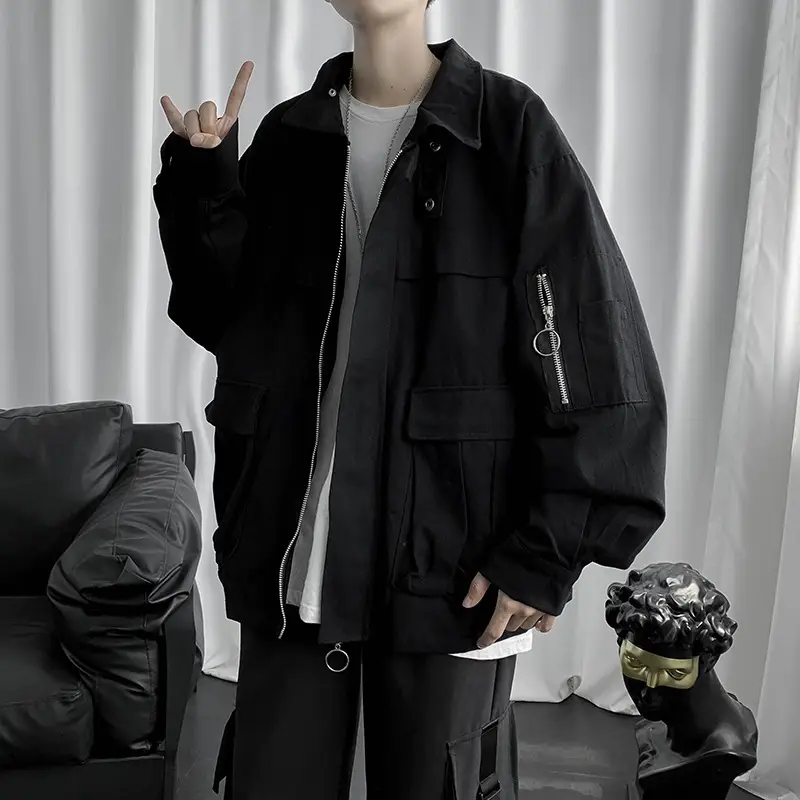 Tooling Retro Loose Casual Handsome Casual Jacket