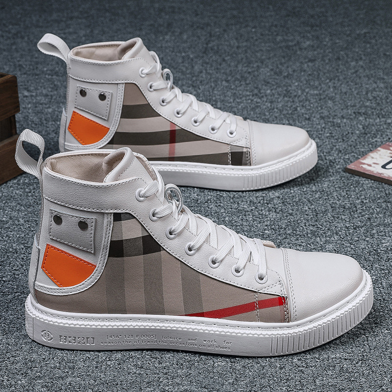 Title 6, Korean Style All-match Mid-high Top Sneakers